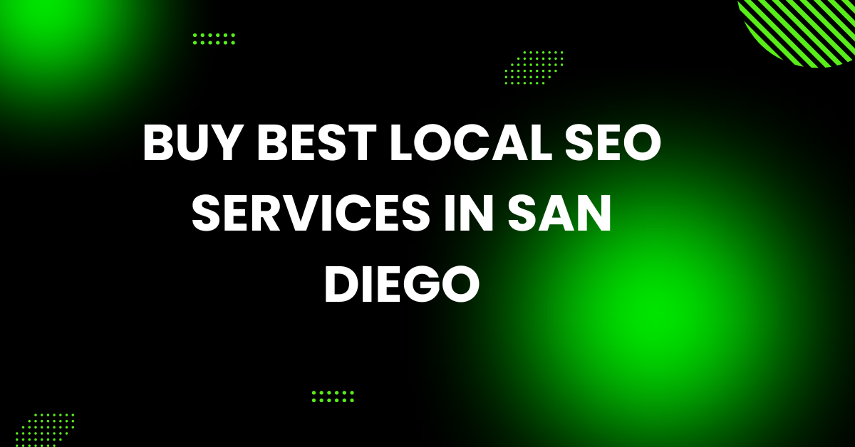 Local SEO Services Agency in San Diego BY BD SEO LAB
